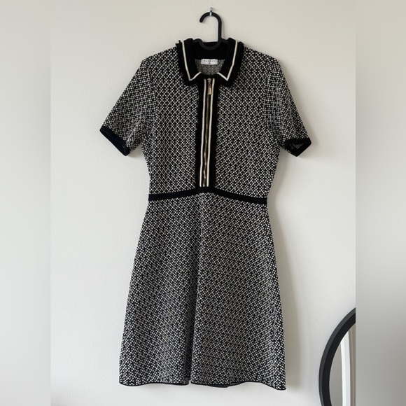 Sandro Dresses & Skirts - Elegant Black and White Women's Dress